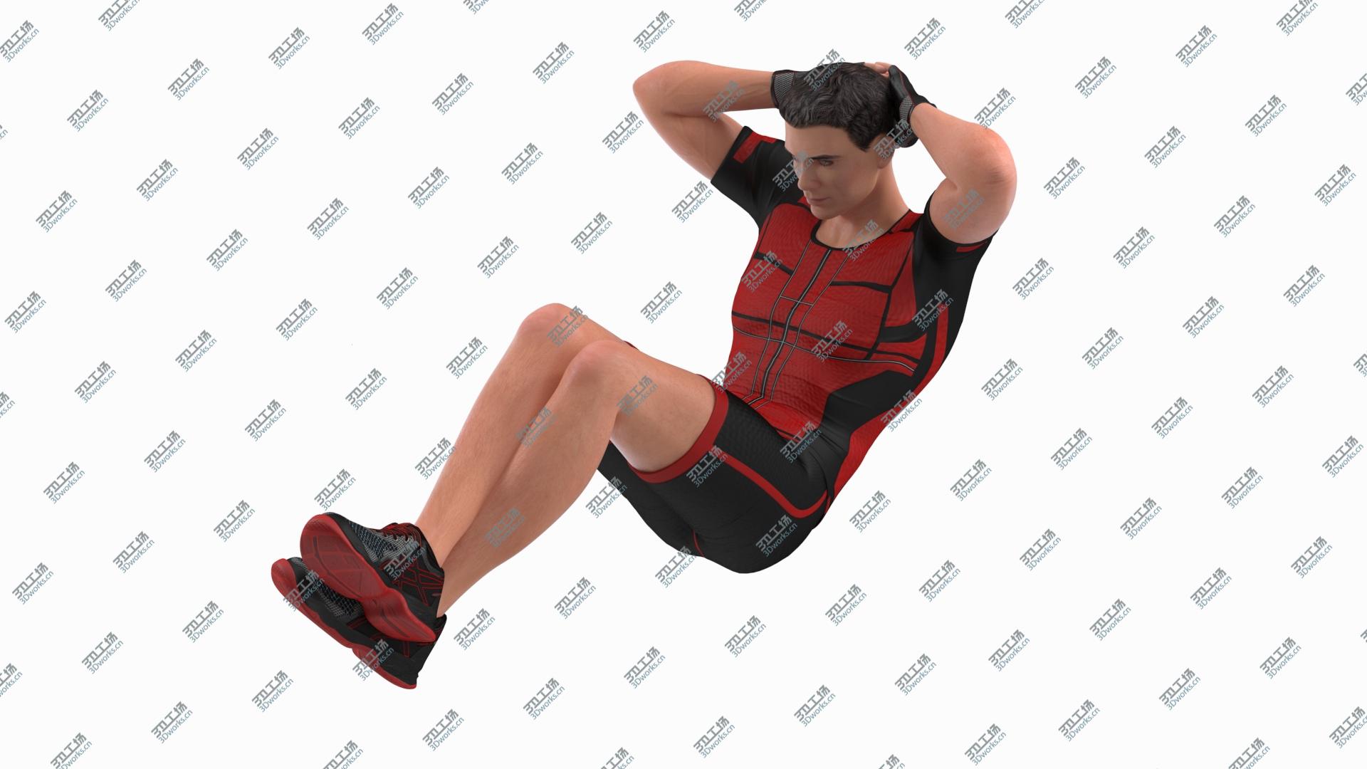 images/goods_img/202104092/Fitness Trainer Doing Crunches 3D model/2.jpg